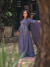 A-Line Anarkali drape